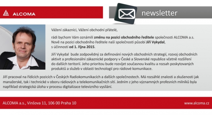 Newsletter Vykydal Jiří